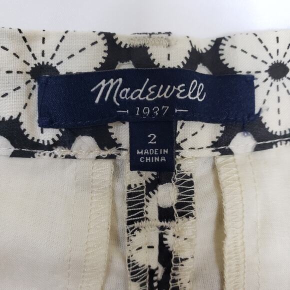 Madewell Daisy Chino Shorts Size 2 - Picture 10 of 12